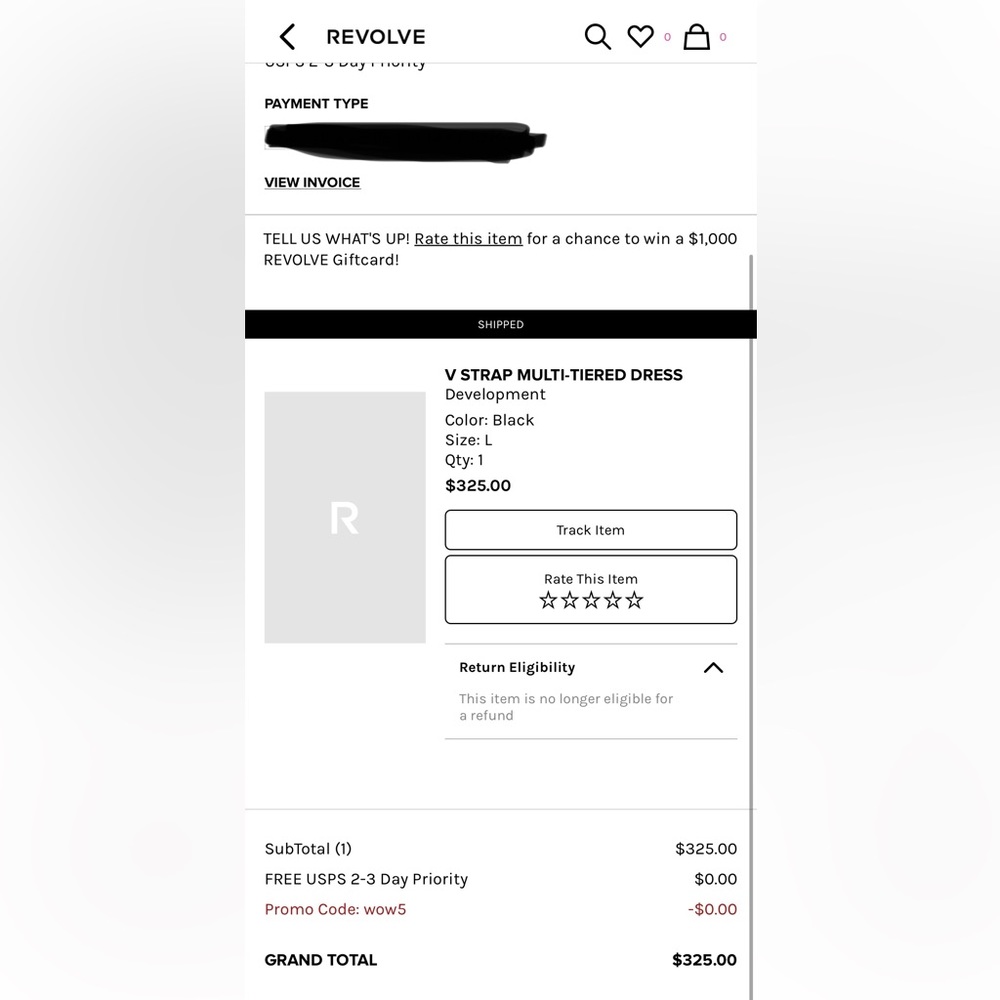 V Strap Multi Tier Dress Development Wool Silk La… - image 2